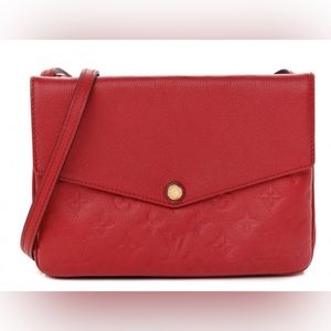 Louis Vuitton Empreinte Twice Twinset Cherry